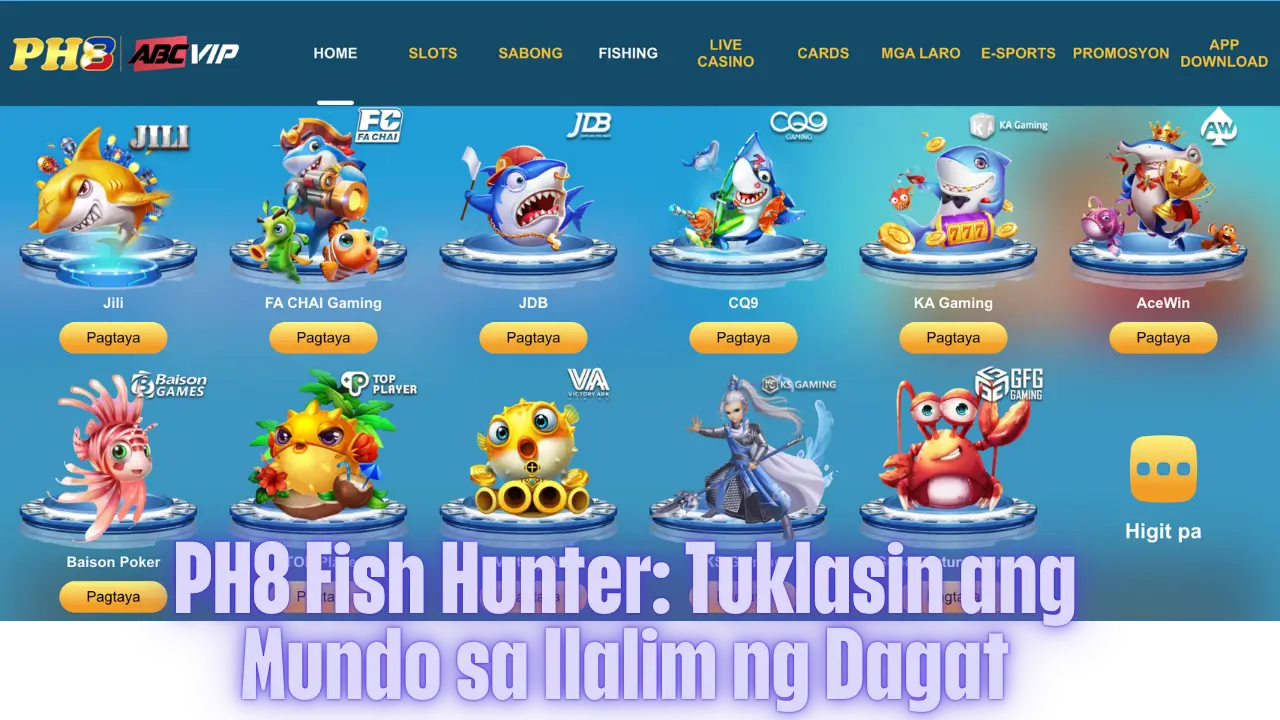 PH8 Fish Hunter: Tuklasin ang Mundo sa Ilalim ng Dagat