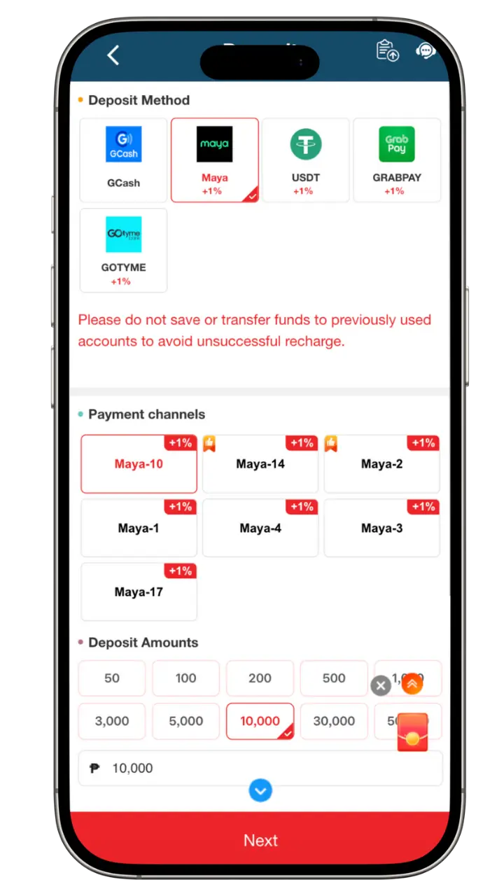 Ph8 Deposit Paymaya